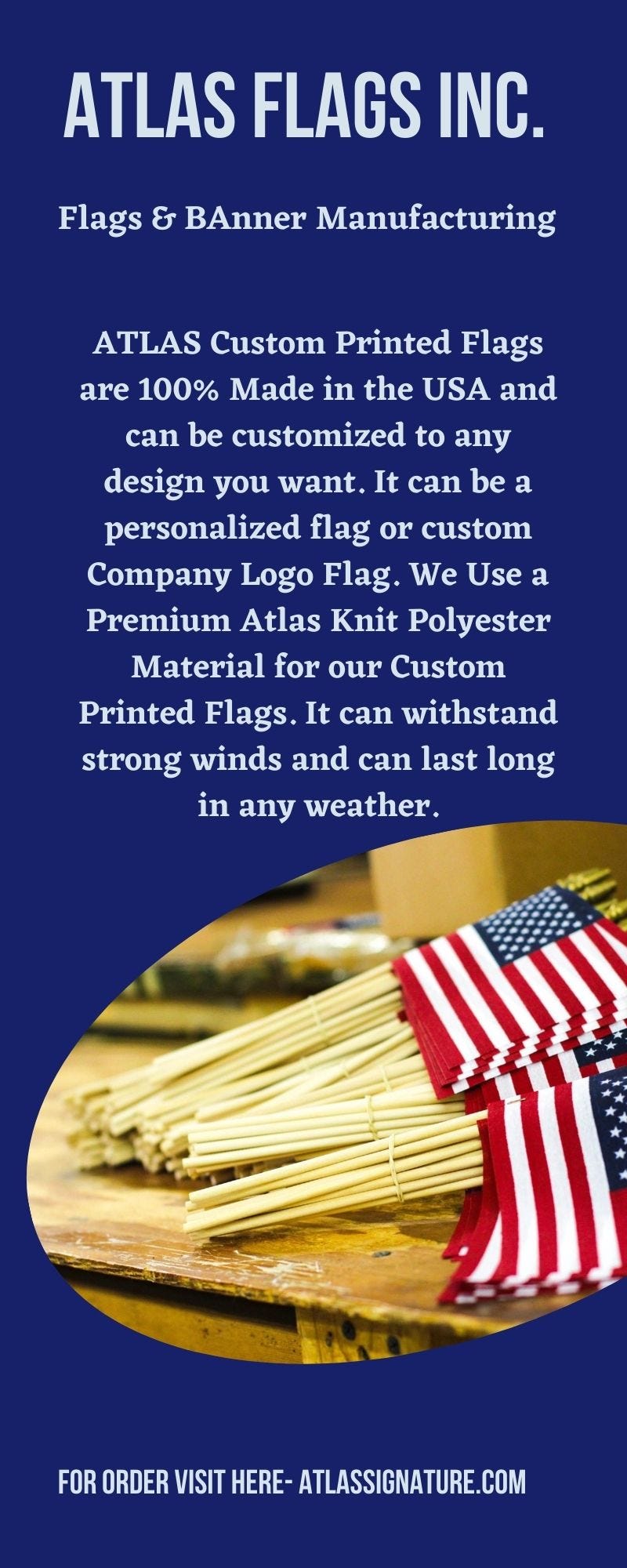 Customizable Brand Designs, Made in America