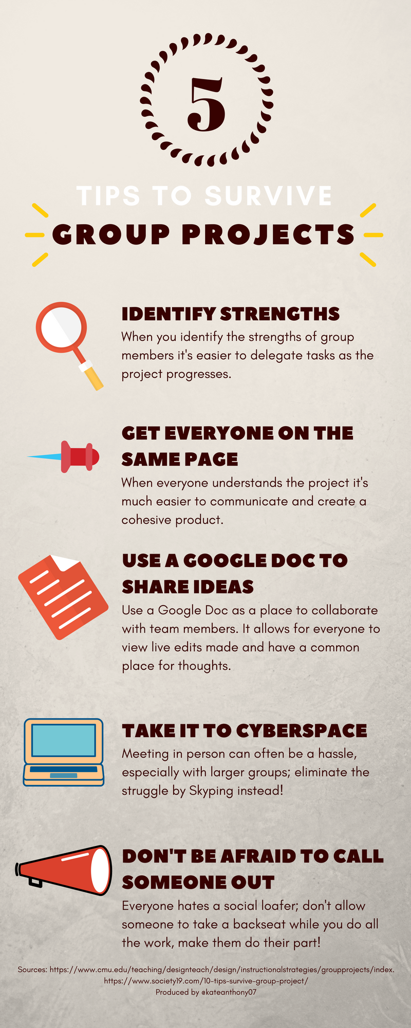 5 Tips to Survive Group Projects. One of the main focuses of my Intro ...