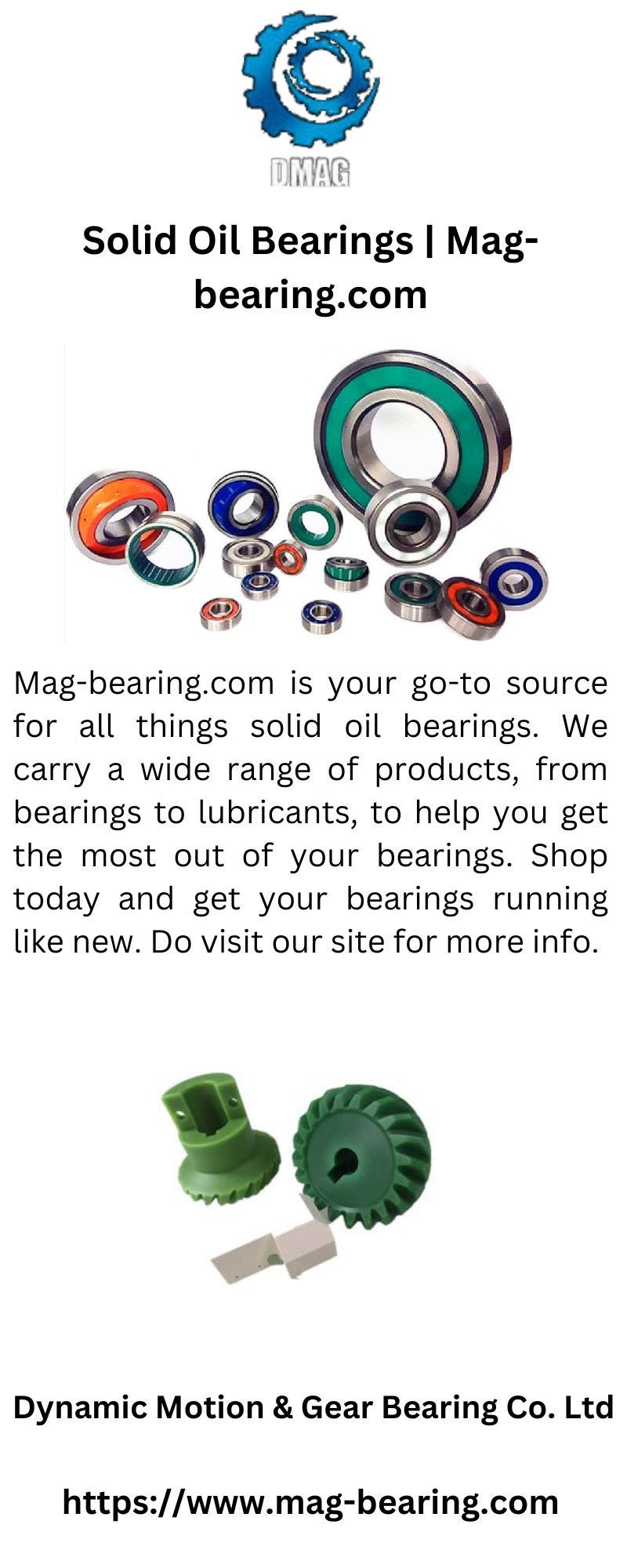 Solid Oil Bearings | Mag-bearing.com - Magbearing - Medium