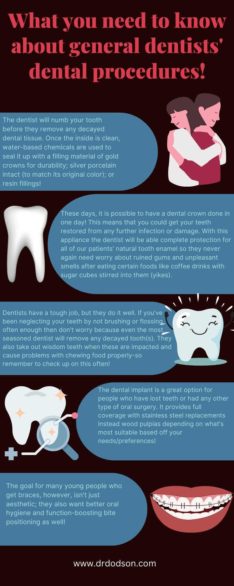 What you need to know about general dentists’ dental procedures