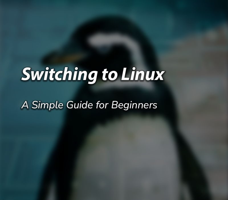Switching to Linux A Simple Guide for Beginners by Braden Bagu Sep