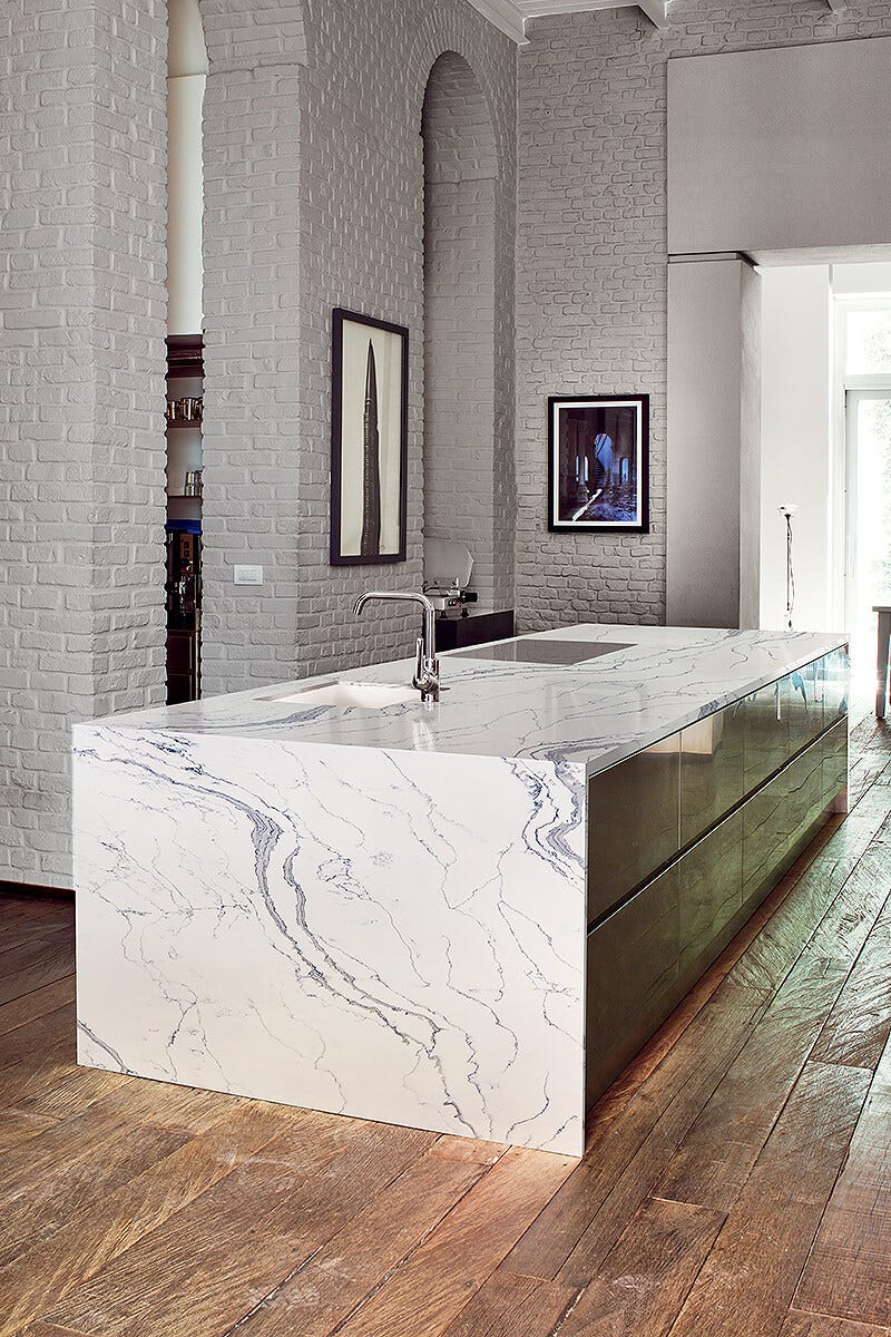 What's the Best Kitchen Countertop: Corian, Quartz, Granite or Sintered  stone? | by GINTARINI | Medium