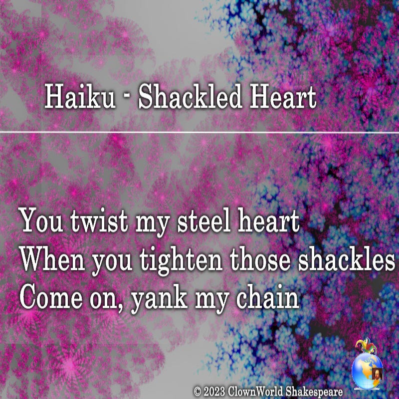 Do You Love Haikus? - ClownWorld Shakespeare - Medium