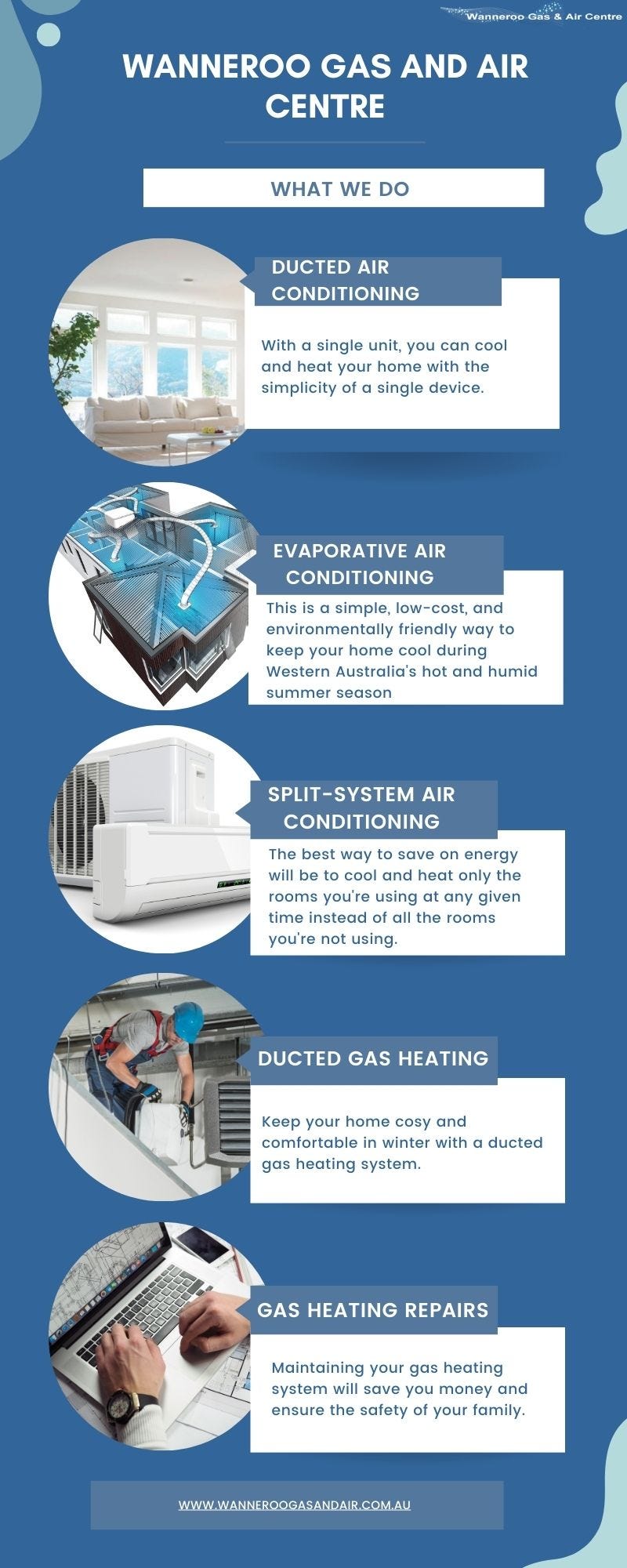 Reverse Cycle Air Conditioning in Perth Wanneroo Gas and Air Centre