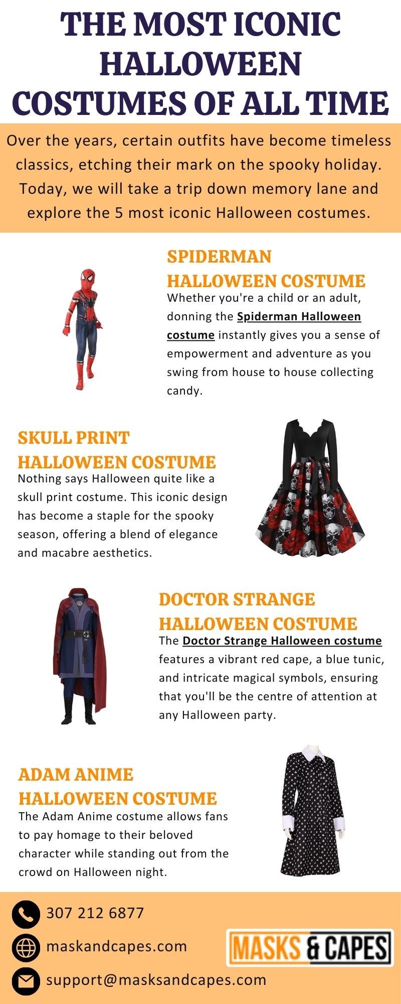 The Most Iconic Halloween Costumes of All Time - Masks and Capes - Medium