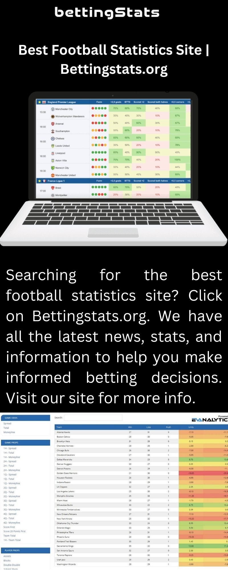 Best Football Statistics Site Bettingstats - Bettingstats Org