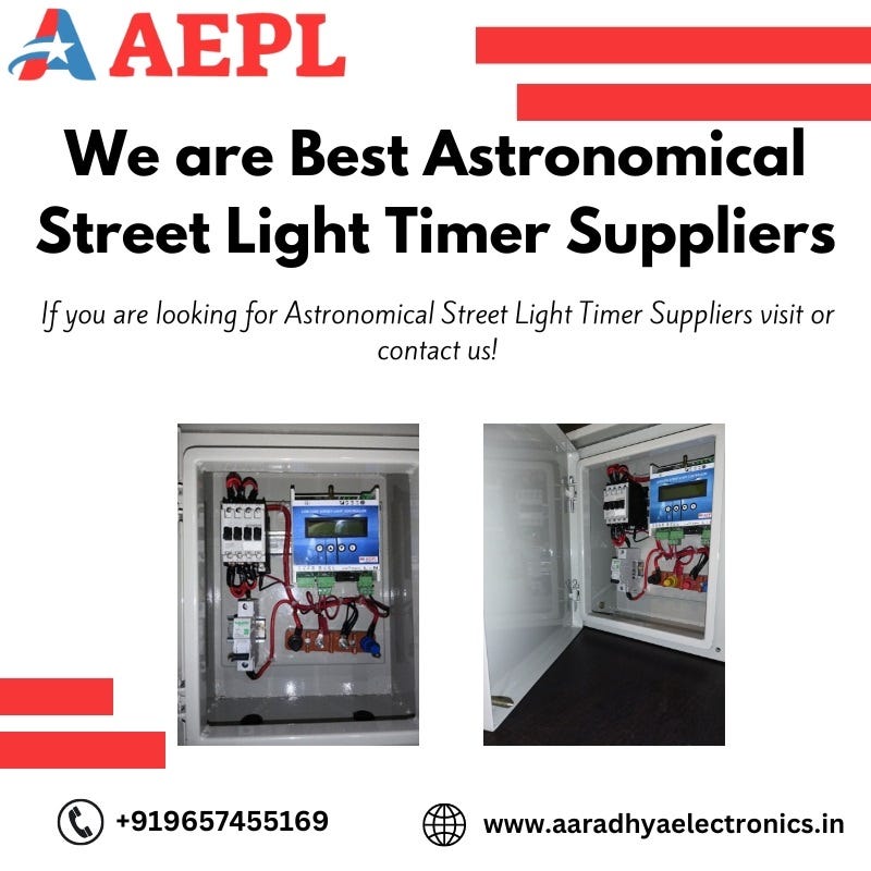 We are Best Astronomical Street Light Timer Suppliers by