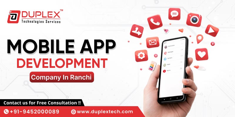 Mobile App Development Company In Ranchi for Businesses