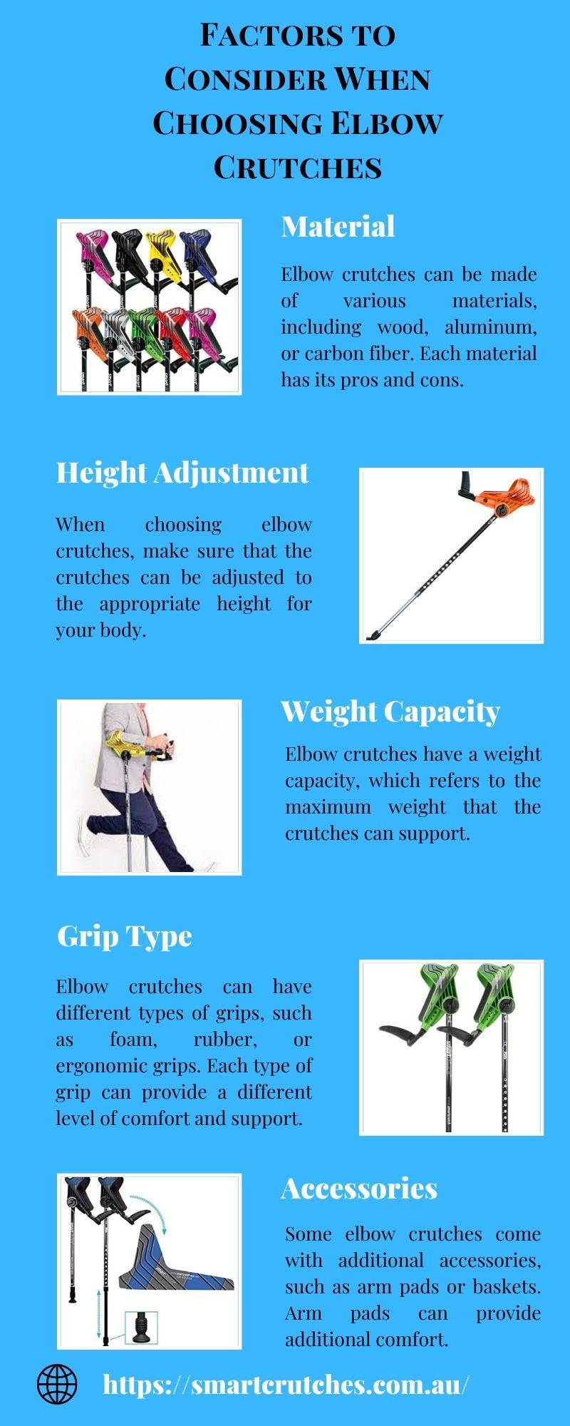 Factors to Consider When Choosing Elbow Crutches Smart Crutches
