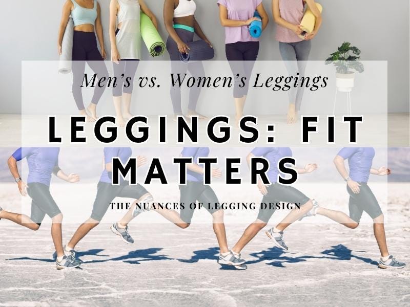 Do men who wear leggings notice a difference between men's and women's  leggings?, by She Sweats Online