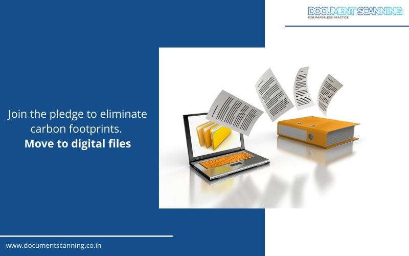 Join the Pledge to Eliminate Carbon Footprints: Move to Digital Files