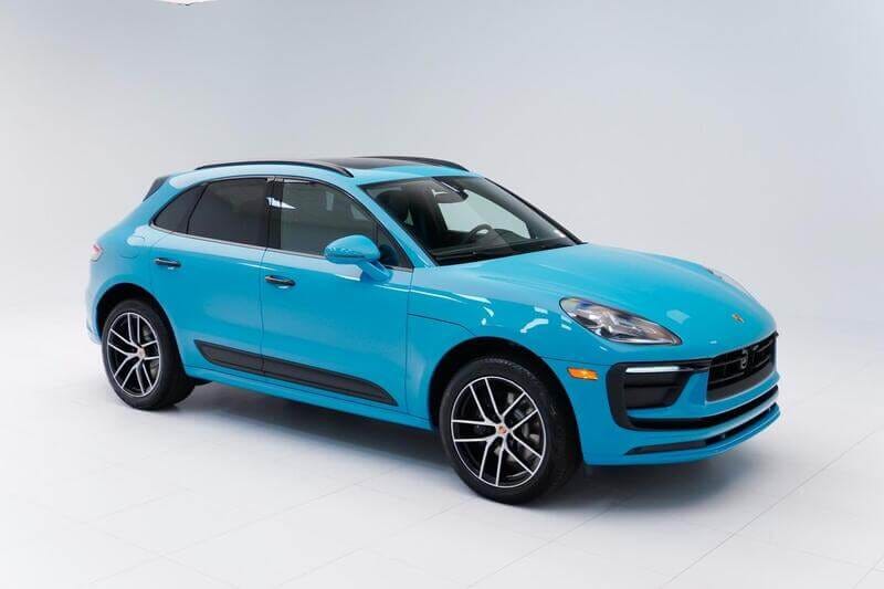 Porsche Macan Miami Blue. Drivers looking for luxury and style… by