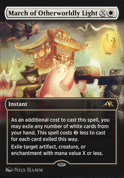 Which MTG Arena Card is Better? March of Otherworldly Light or Fateful Absence? | by J. DeShun | Fanfare Which MTG Arena Card is Better? March of Otherworldly Light or Fateful Absence? | by J. DeShun | Fanfare