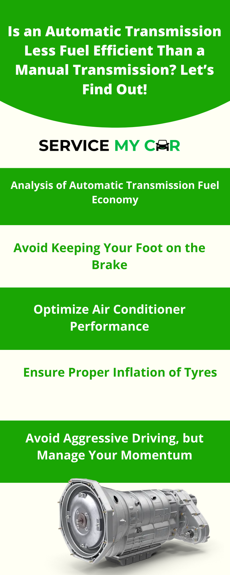 Is an Automatic Transmission Less Fuel Efficient Than a Manual