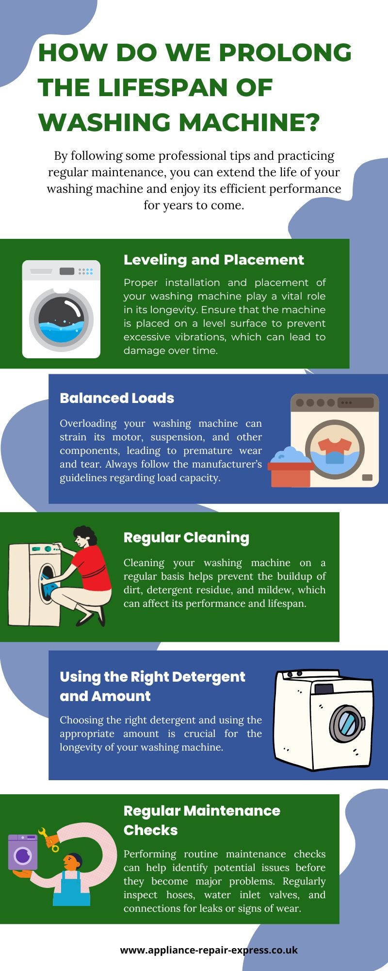 How do We Prolong the Lifespan of Washing Machine? Appliance Repair