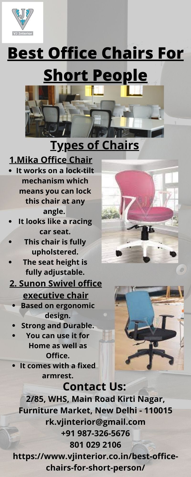 The Best Office Chairs for a Shorter Person to Sit and Fit In