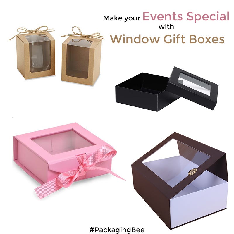 Custom Window Gift Boxes. In need of best custom gift boxes with… | by ...