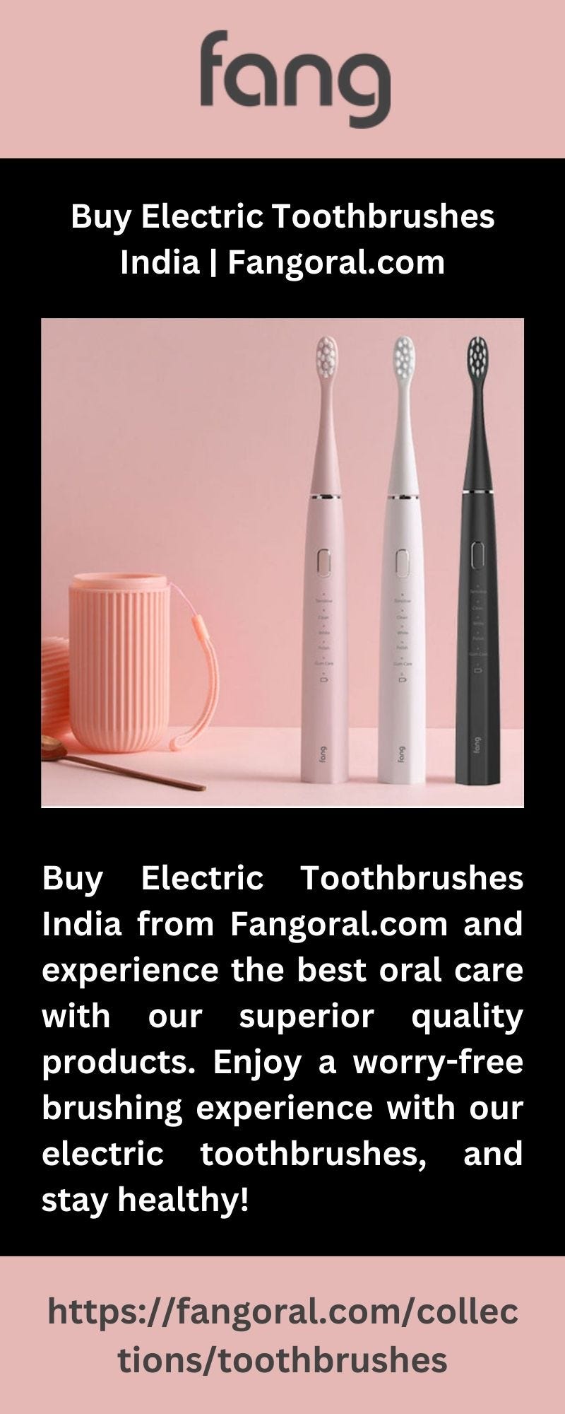 Buy Electric Toothbrushes India Fang Oral Medium