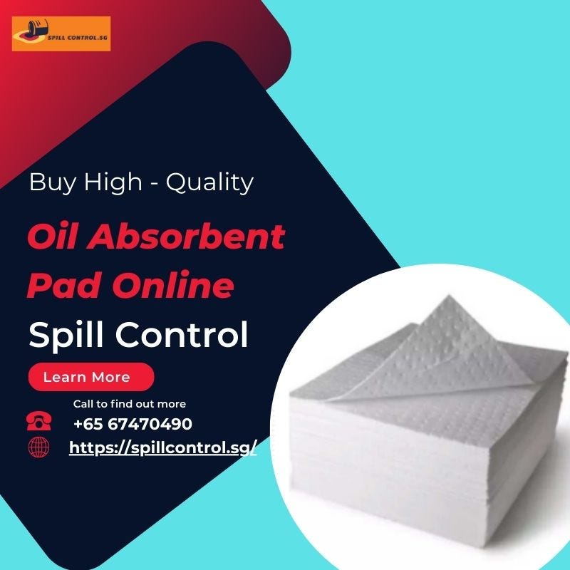Buy High — Quality Oil Absorbent Pad Online Spill Control Spill