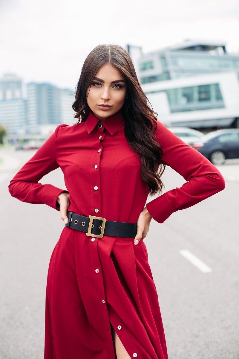 Can you wear a belt with any dress?, by Stylescentre.com