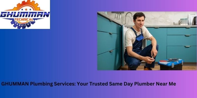 Same day plumbing deals