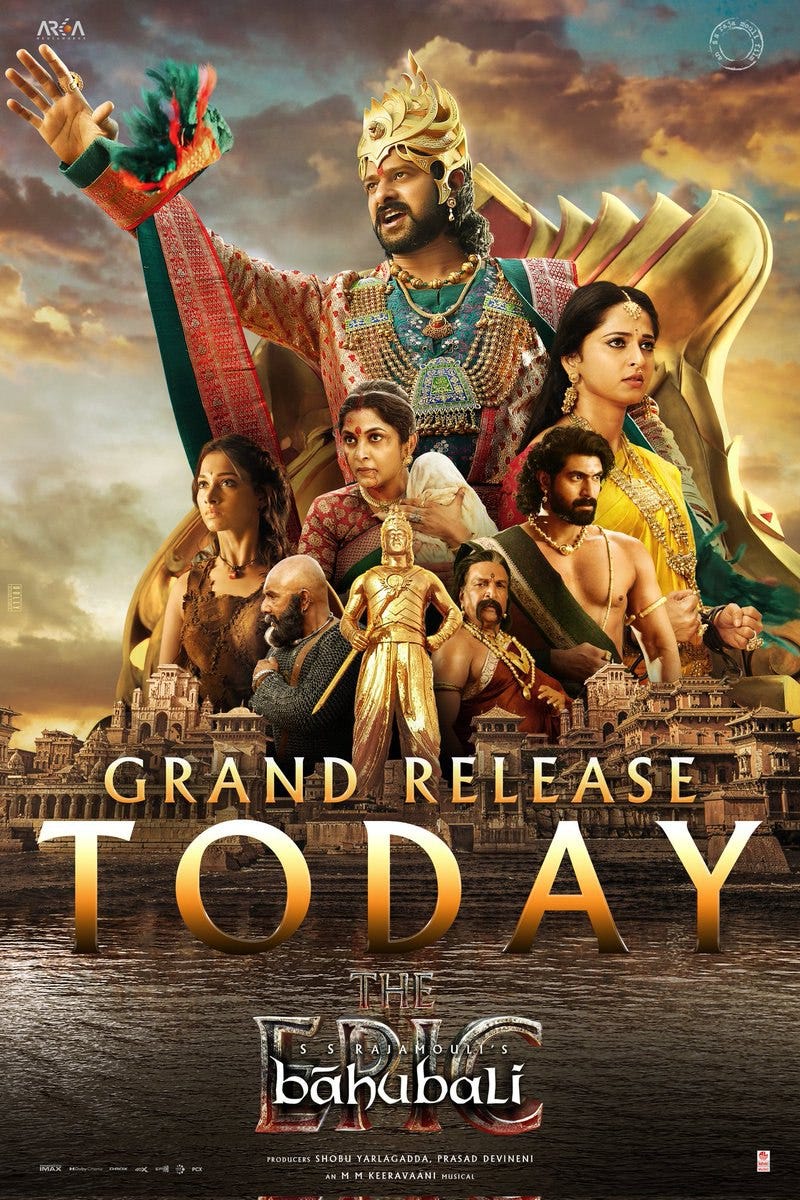 Baahubali The Epic Movie Review and Ratings: Re-Edited Classic Back in Theaters
