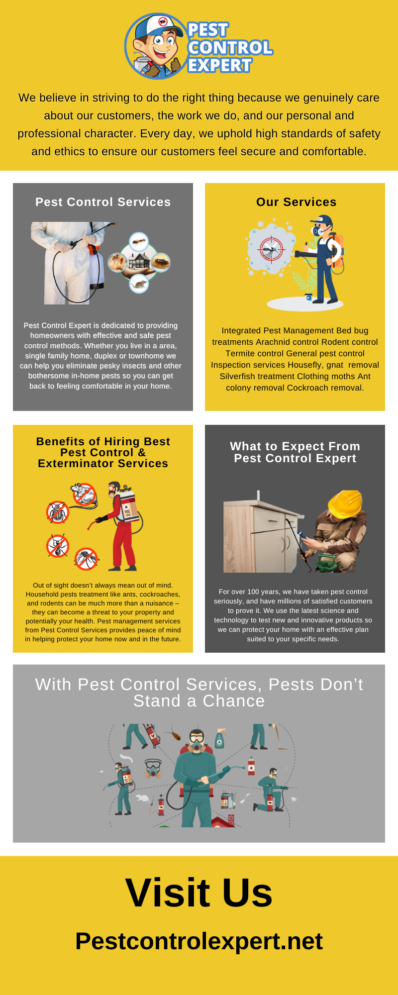 Ground control for pests: Methods of control