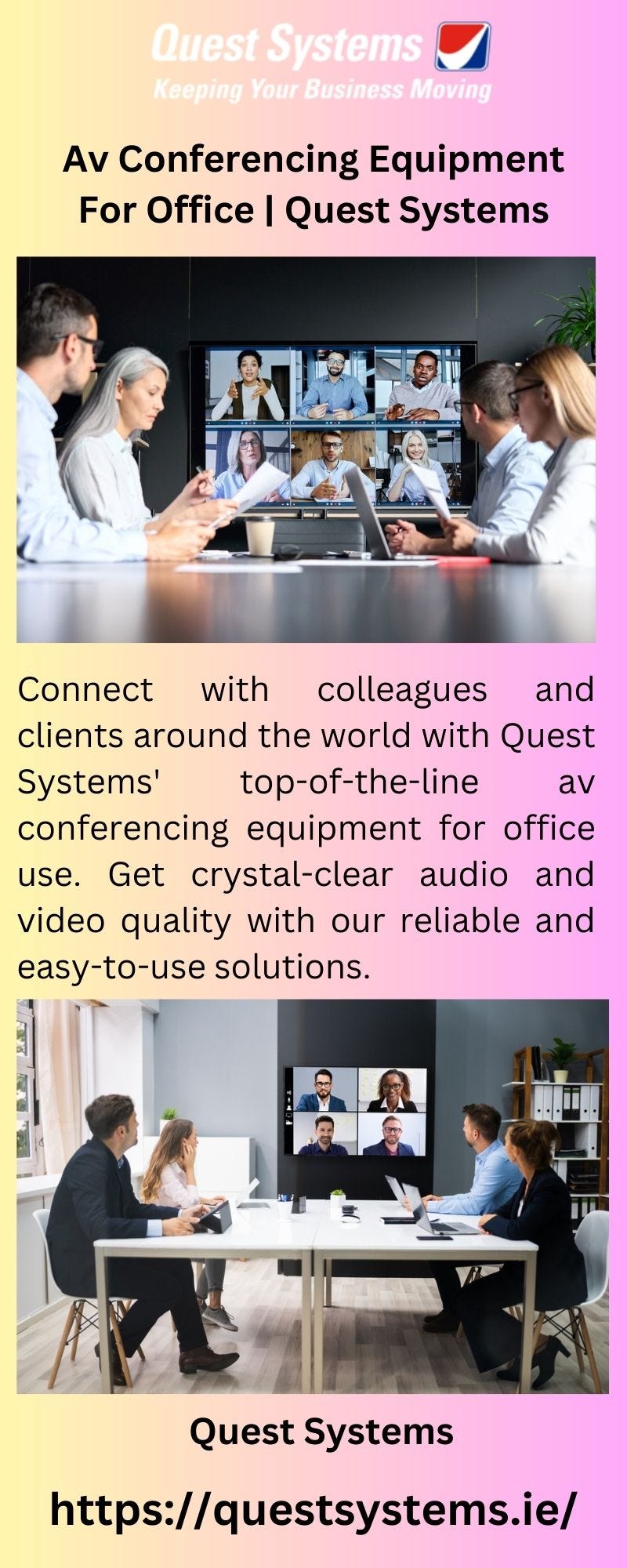 Av Conferencing Equipment For Office Quest Systems Questsystems