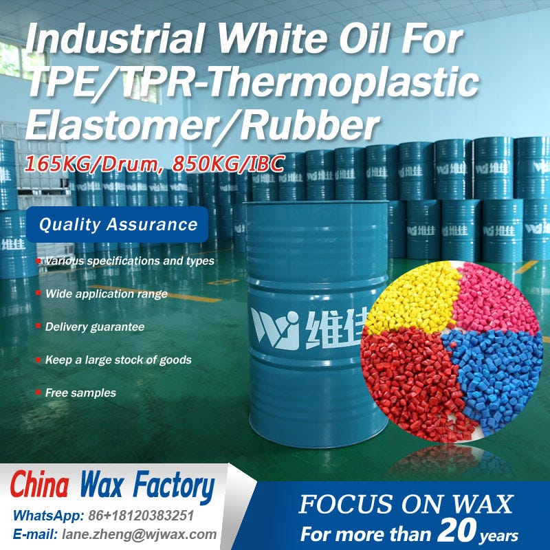 Industrial White Oil For TPE/TPR-Thermoplastic Elastomer/Rubber, by Lane  Zheng