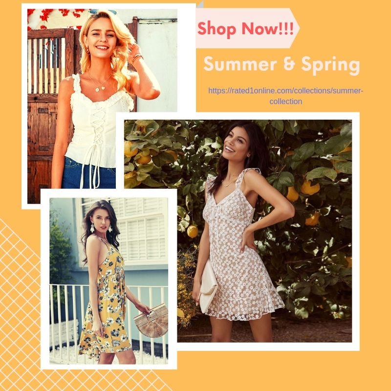 Summer & Spring. Buy Summer & Spring 2019 For Women… | by Rated1online ...