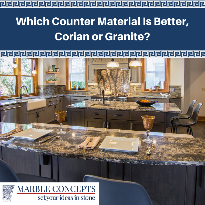 Which Counter Material Is Better, Corian Or Granite? by Jamesjung