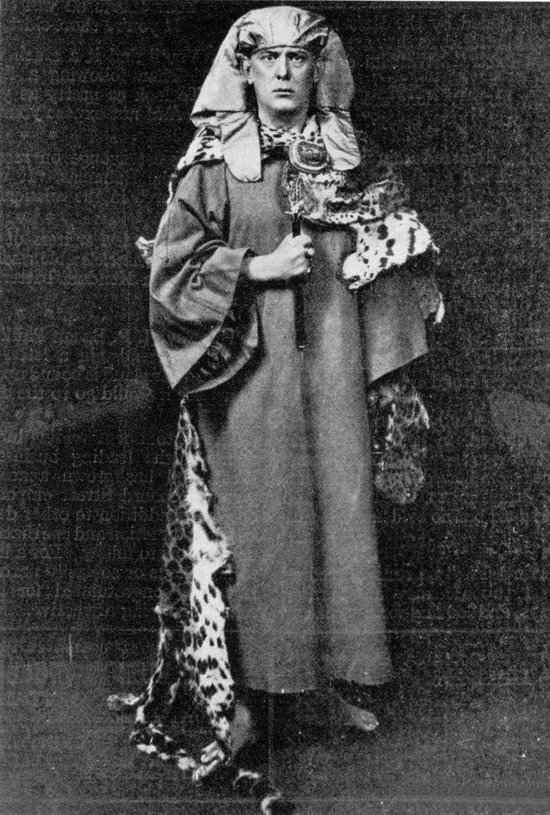 Aleister Crowley. Wikimedia.