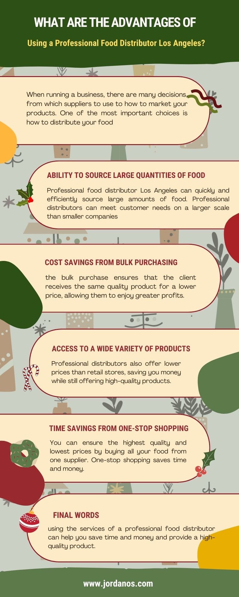 What are the Advantages of Using a Professional Food Distributor Los