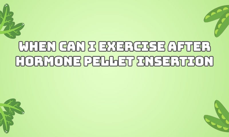 Gorgeous When Can I Exercise After Hormone Pellet Insertion Wallpaper in HD Gorgeous When Can I Exercise After Hormone Pellet Insertion Wallpaper in HD