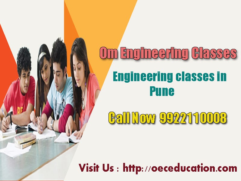 Engineering classes in Pune. Om Engineering Classes started in 2001