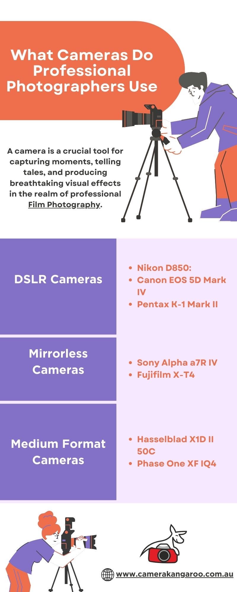 What Cameras Do Professional Photographers Use Camera Kangaroo Medium