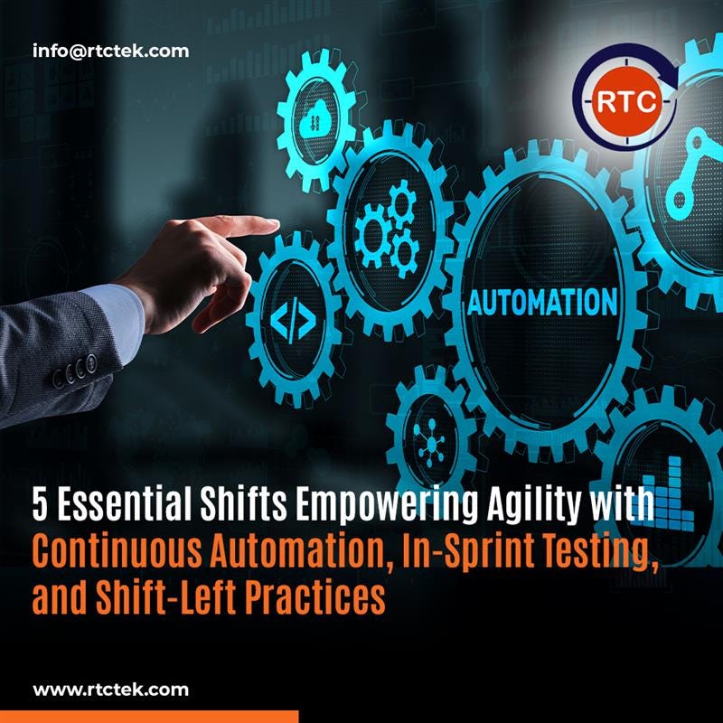 5 Essential Shifts Empowering Agility with Continuous Automation, In-Sprint Testing, and Shift-Left…