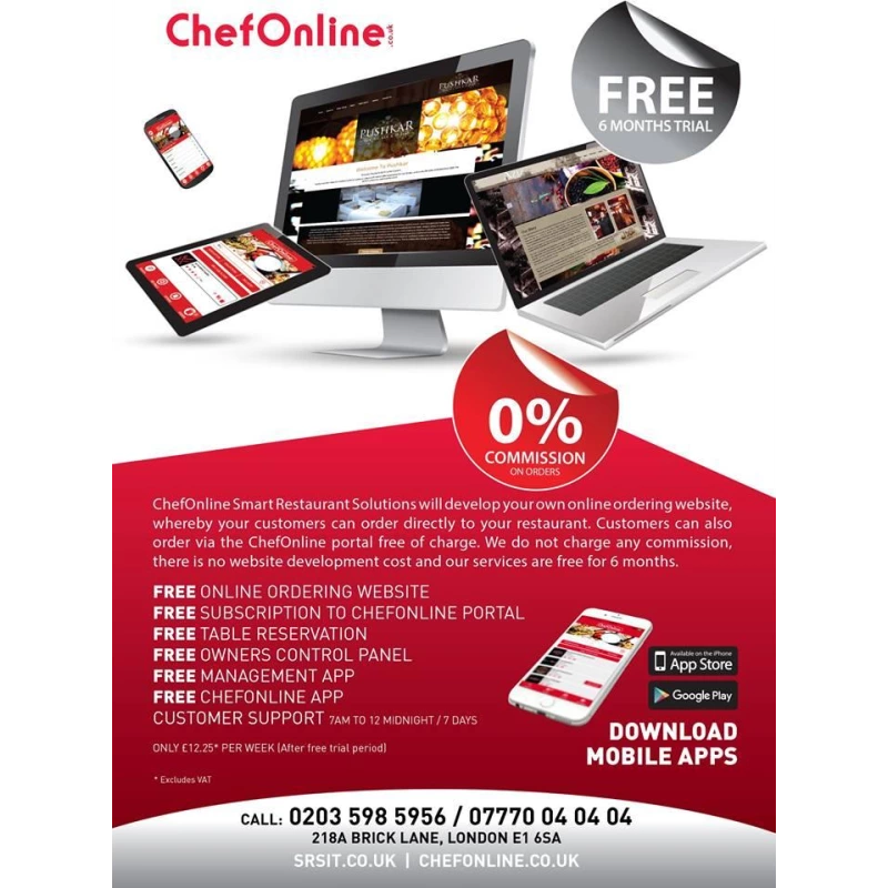 ChefOnline: The Leading Restaurant Management & Online Ordering Platform for London’s Food Scene