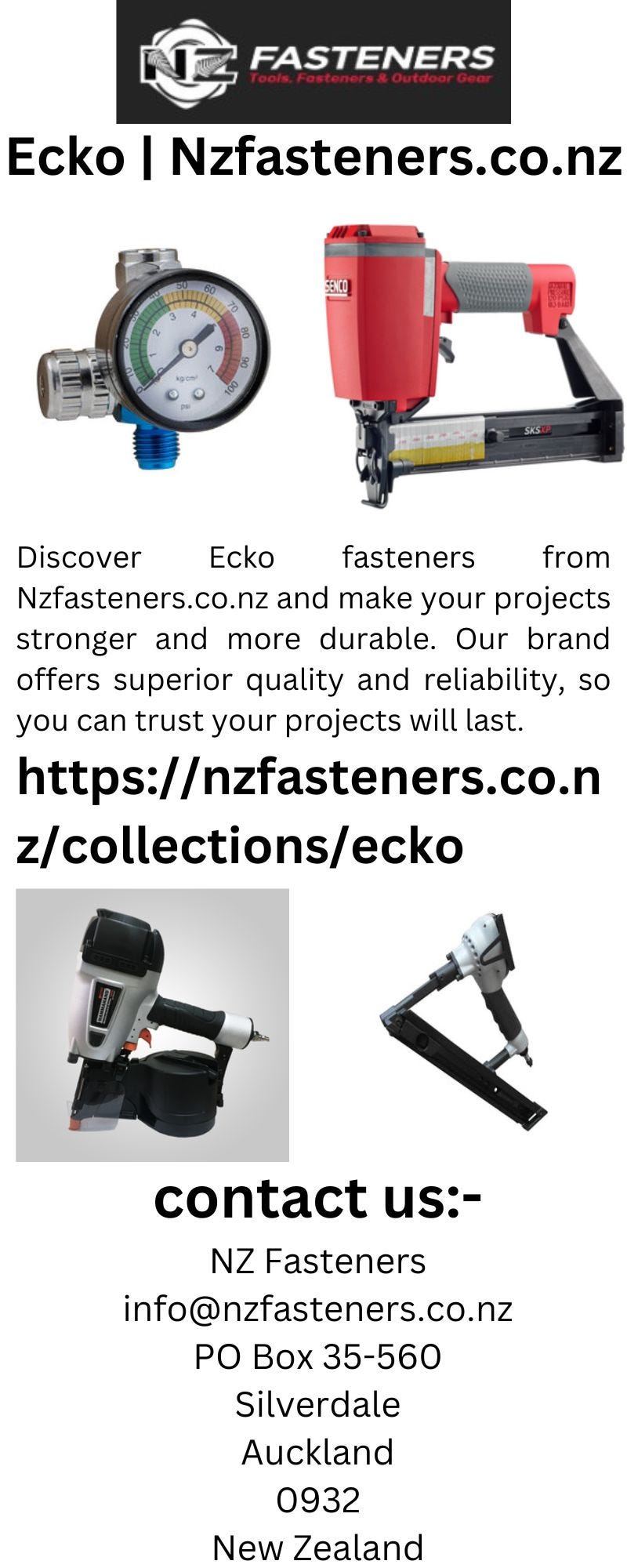 Ecko | Nzfasteners.co.nz - nzfasteners - Medium