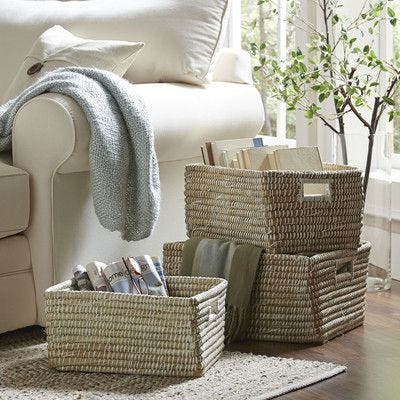 8 Smart Ways to Organize your room with storage baskets for a Less  Cluttered Home, by Konectix Team