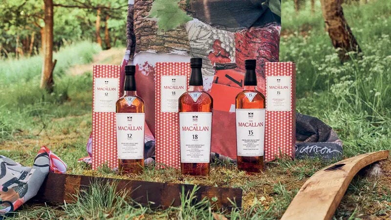 The Macallan: il restyling di David Carson celebra due secoli di eccellenza