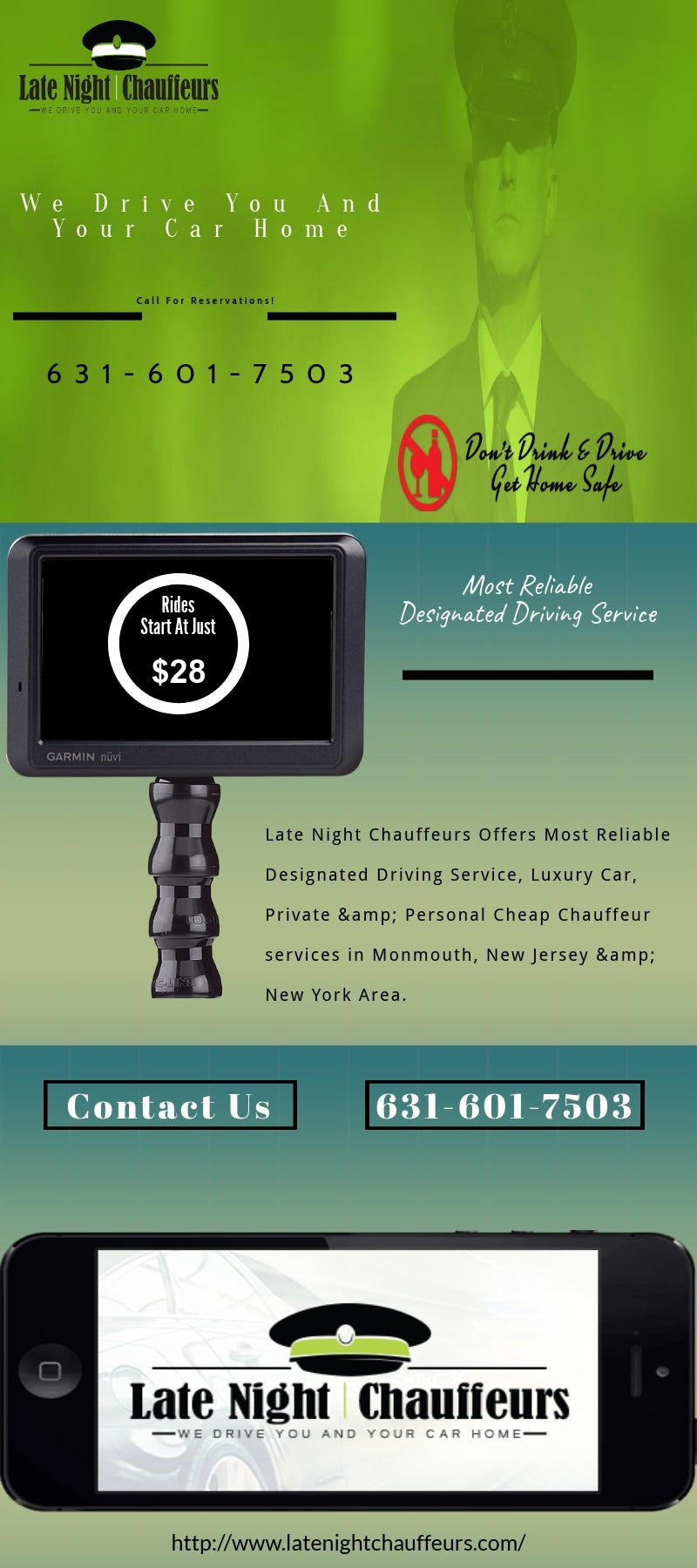 Late Night Chauffeurs New Jersey by Late Night Chauffeurs Medium