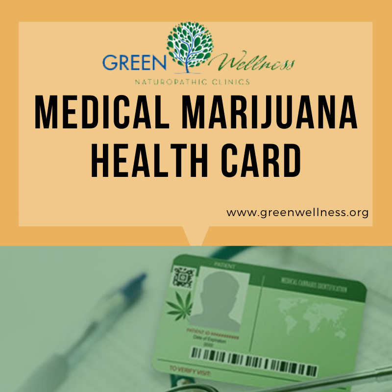 Medical Marijuana Health Card Washington by Green Wellness Naturopathic Clinics Medium