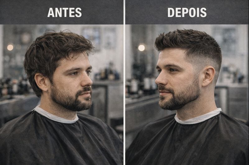 Antes e depois: quando a imagem vira prova