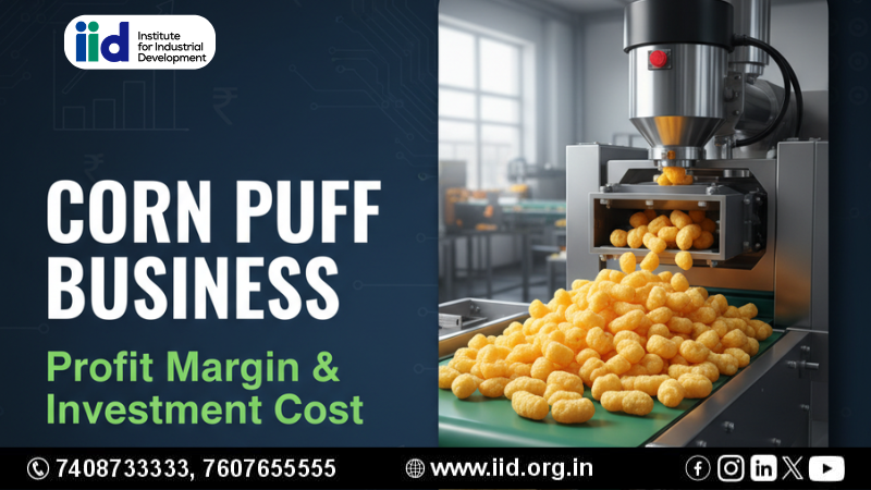 Corn Puff Business Profit Margin & Investment Cost in India