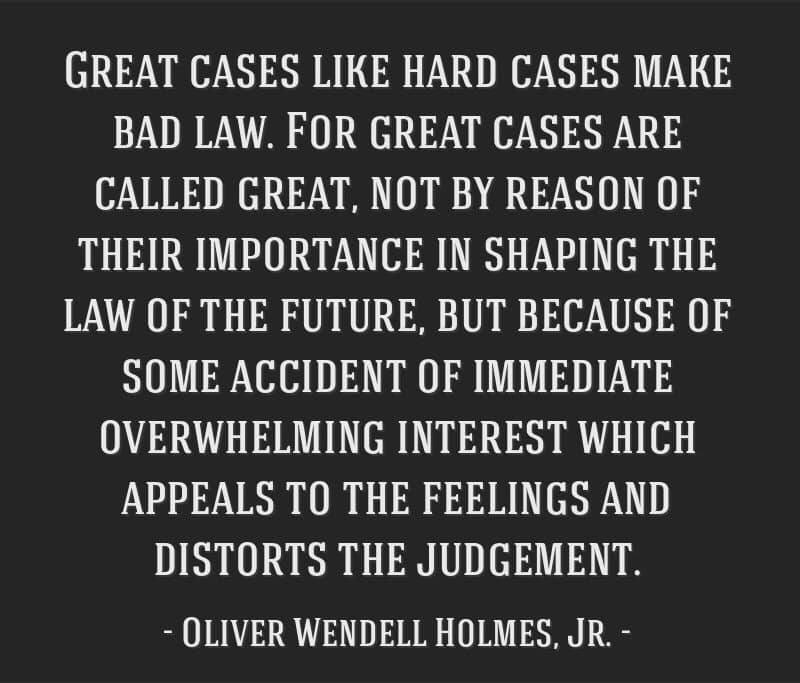 The Tough Case of Bad Law(making) by J. Wesley Casteen Medium