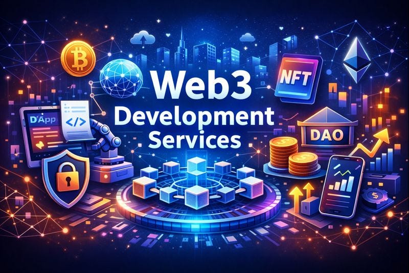 Web3 Development Services: Unlocking Decentralization, Trust, and Digital Ownership