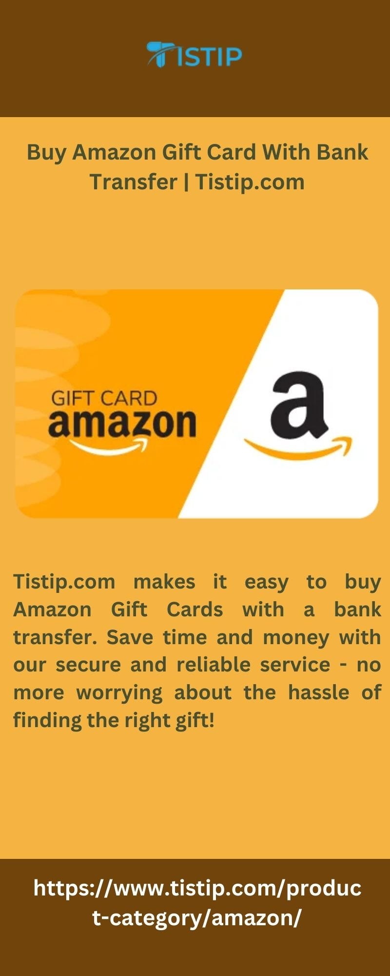 Buy Amazon Gift Card With Bank Transfer Tis Tip Medium