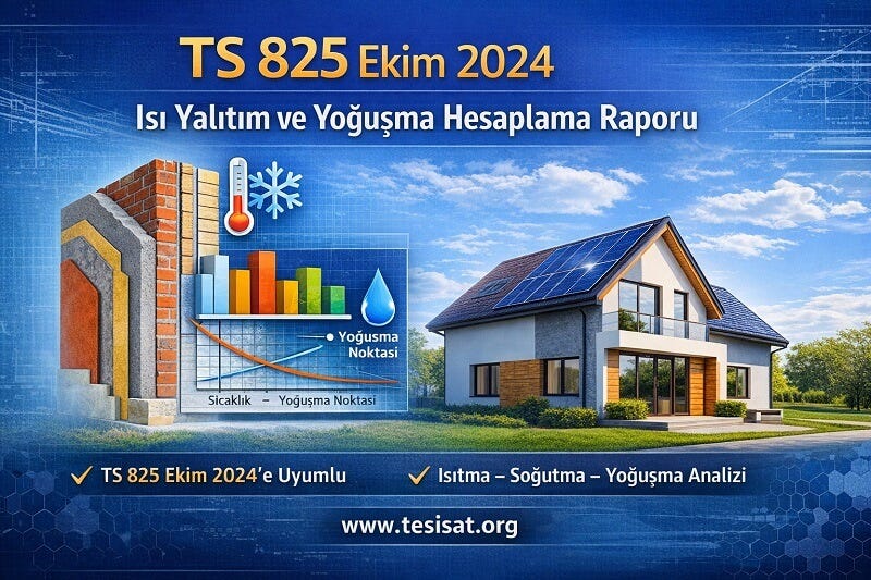 TS 825 Isı Yalıtım Hesabı Nasıl Yapılır? (Ekim 2024 Güncel Rehber)