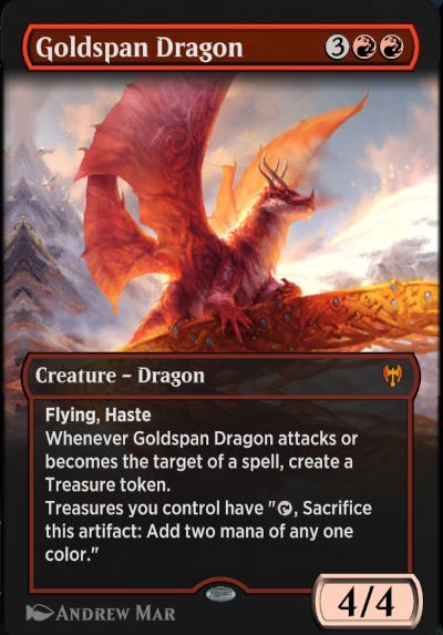 The Wandering Emperor is Threatening Goldspan Dragon for Best Card in  Standard Magic | by J. DeShun | Fanfare